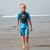 Konfidence - Costum inot din neopren pentru copii  Shorty Wetsuit blue 7-8 ani